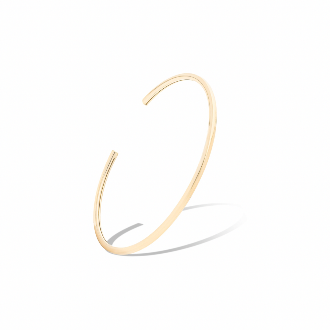 Solid Open Bangle
