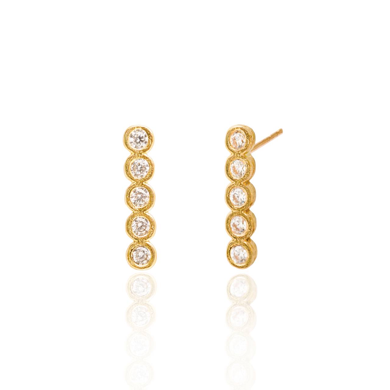 Beaded Line Studs