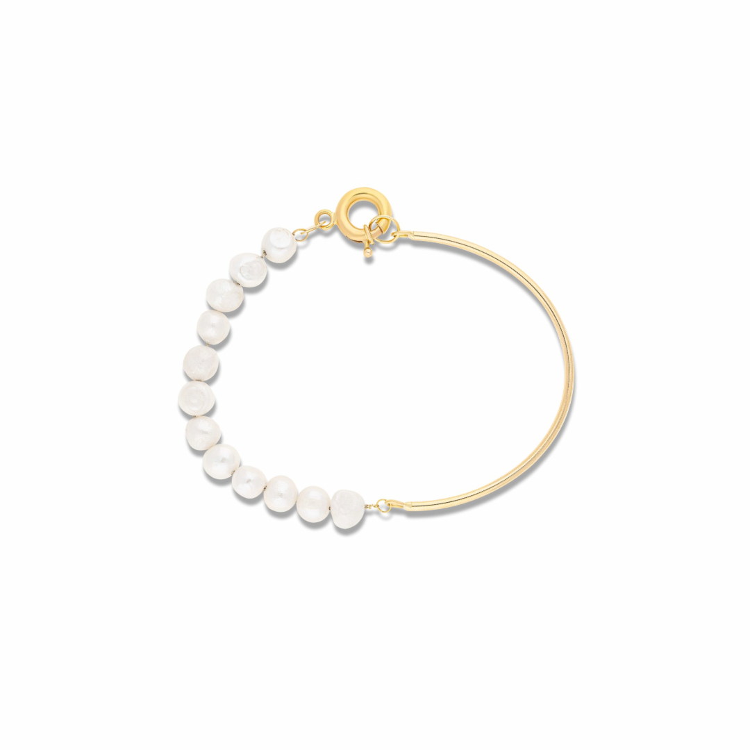 Pearl Bar Bangle