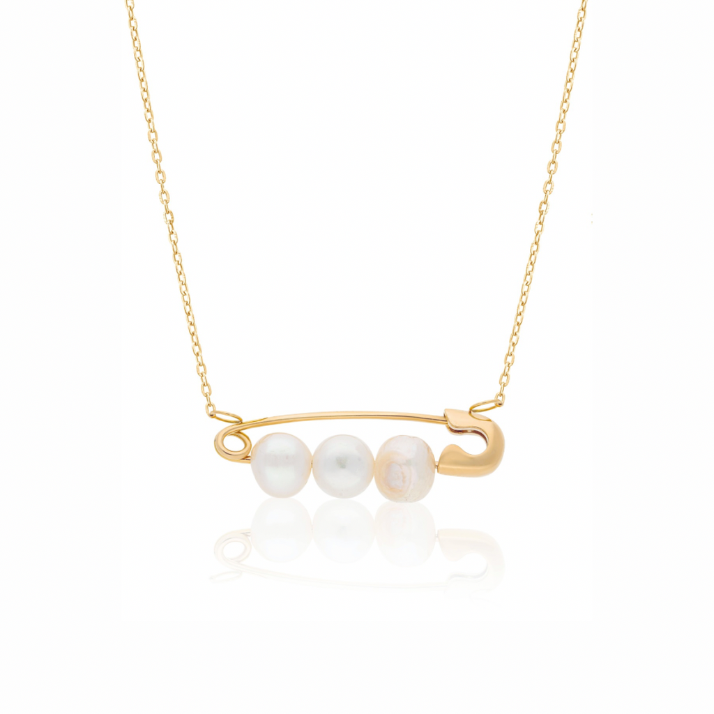 Pearl Pin Necklace