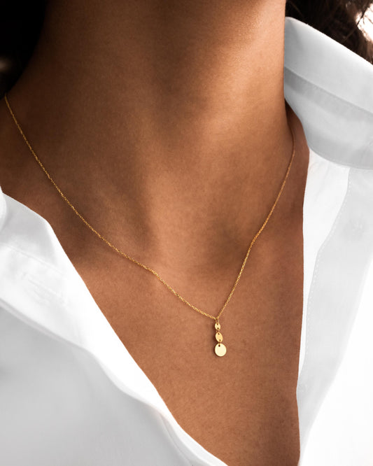 Sequin Drop Necklace