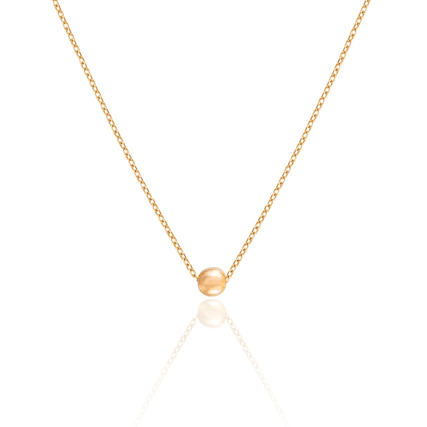 Single Sphere Necklace
