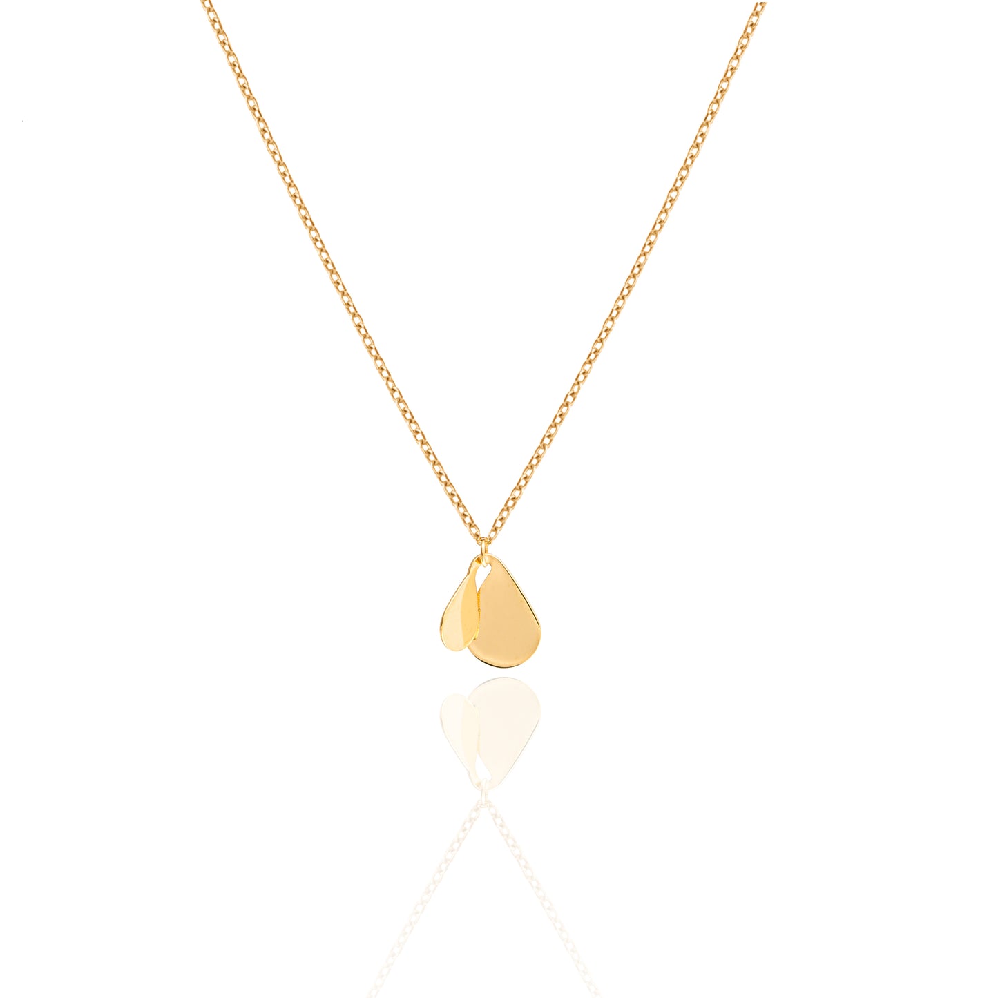 Double Leaf Necklace