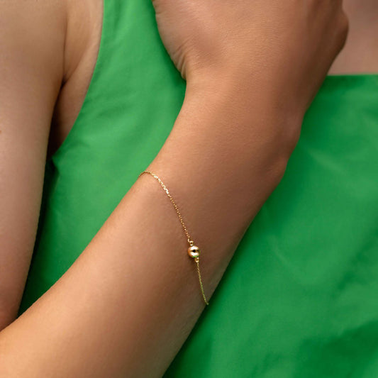 Flat Sphere Bracelet