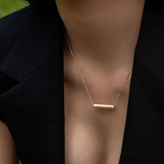 3D Bar Necklace