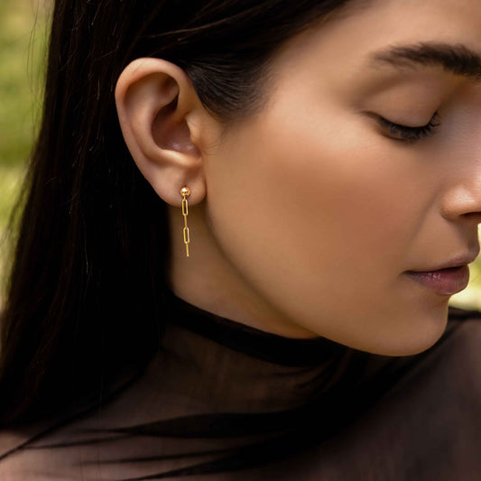 Paperclip Earrings