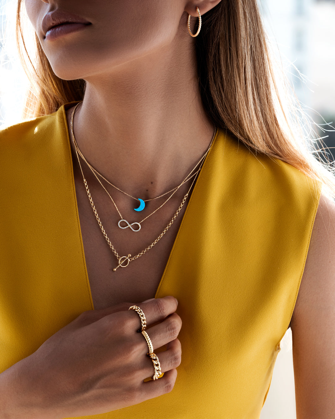Blue Moon Necklace