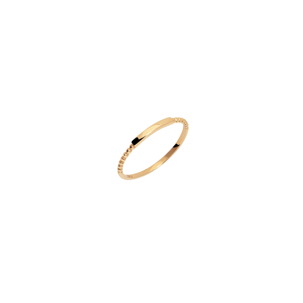 Semi Beaded Ring