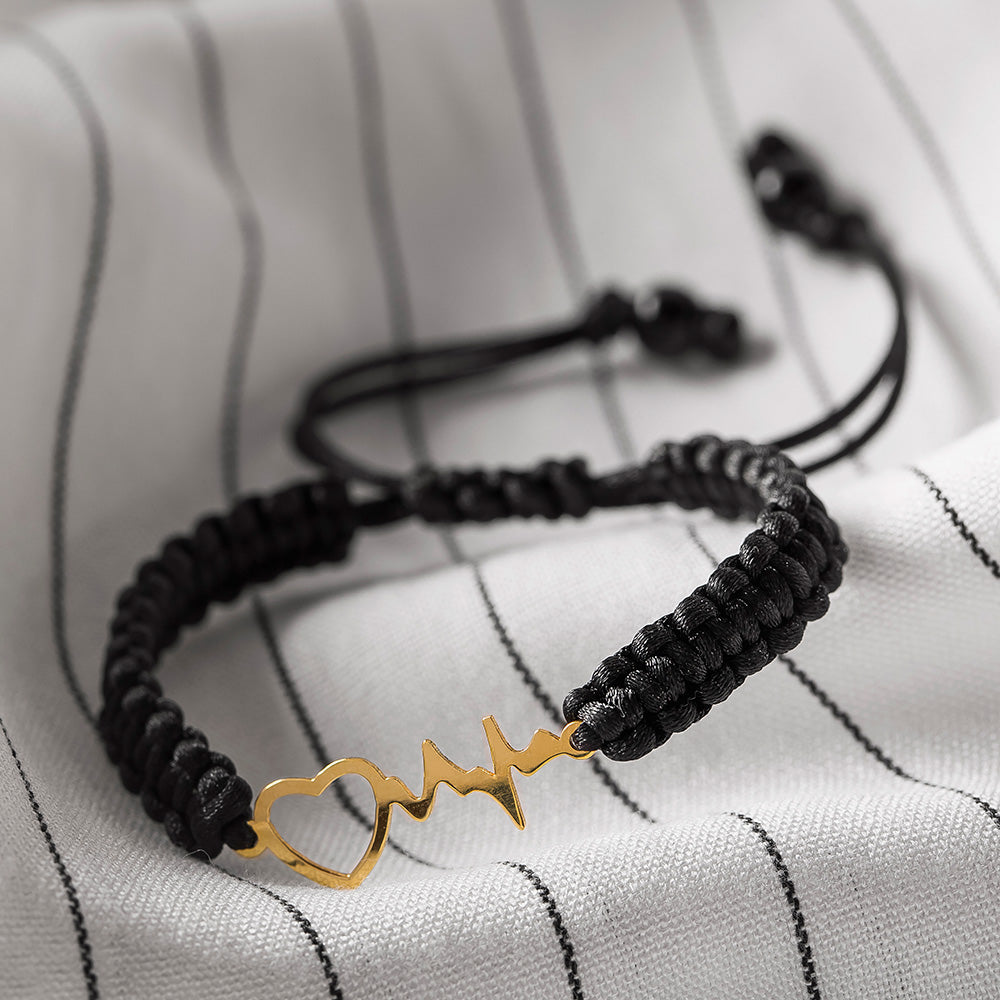 Heartbeat Charm Bracelet