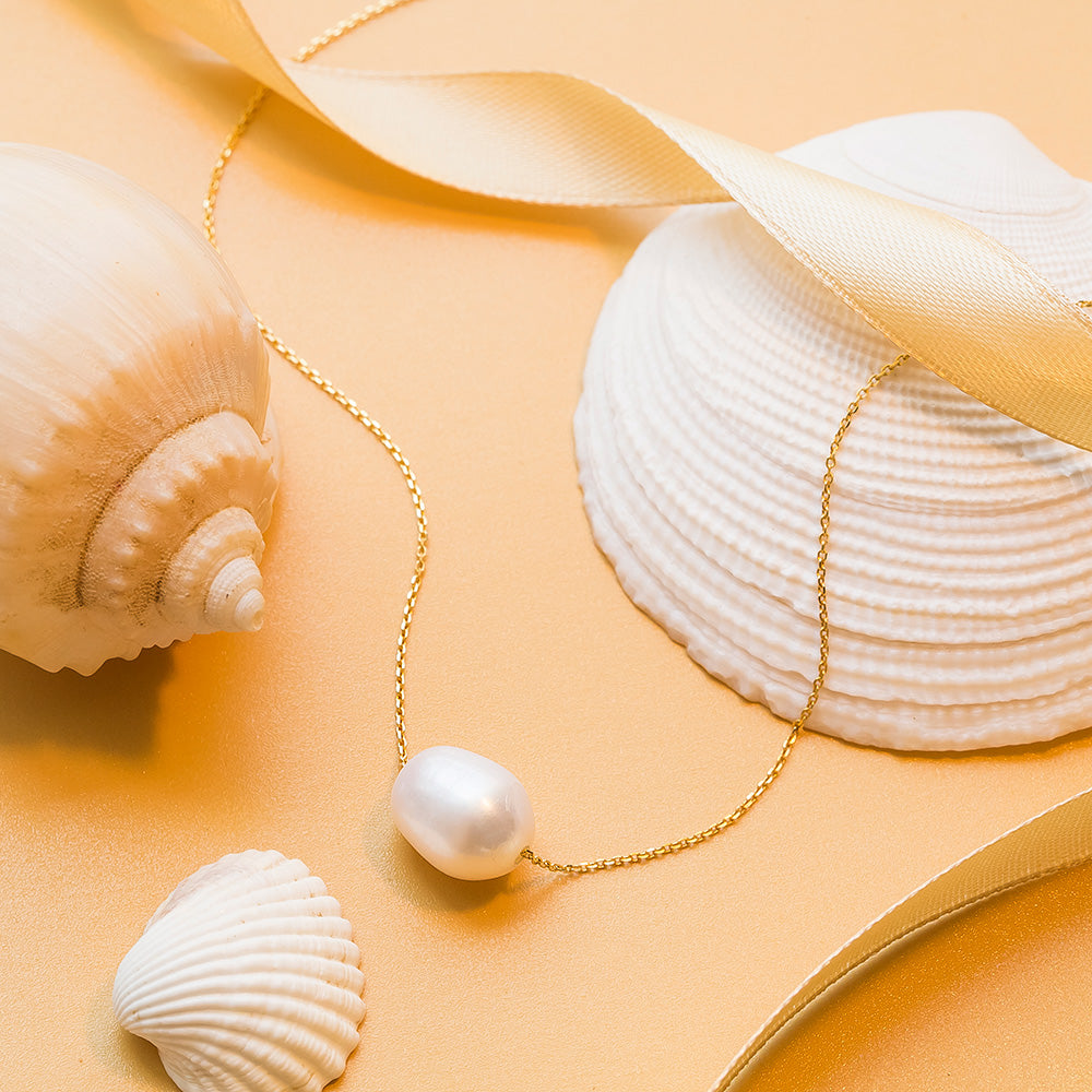 Single Pearl Necklace