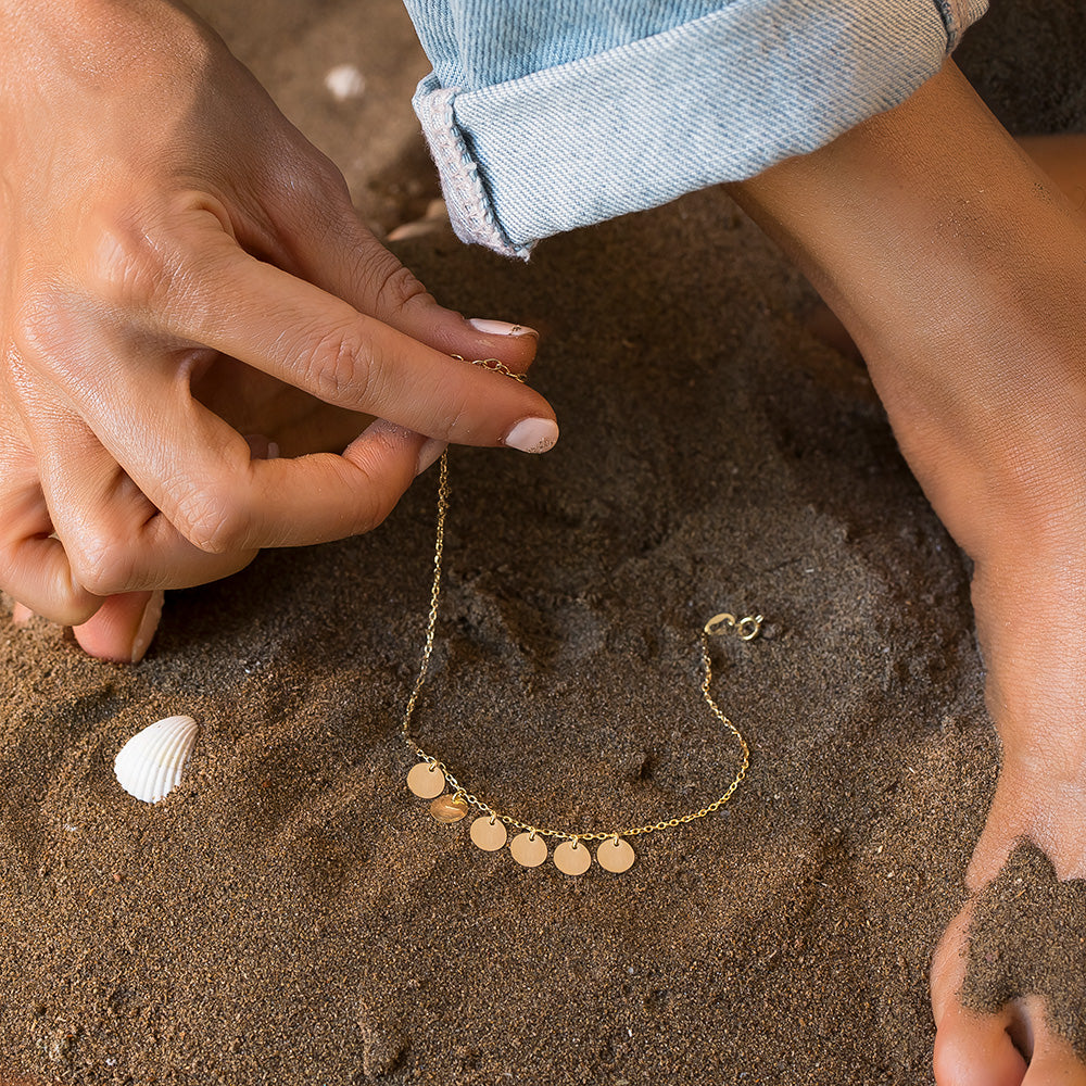 Sequin Anklet
