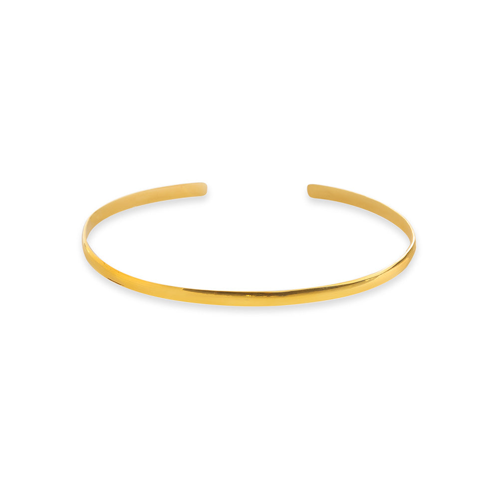 Solid Open Bangle