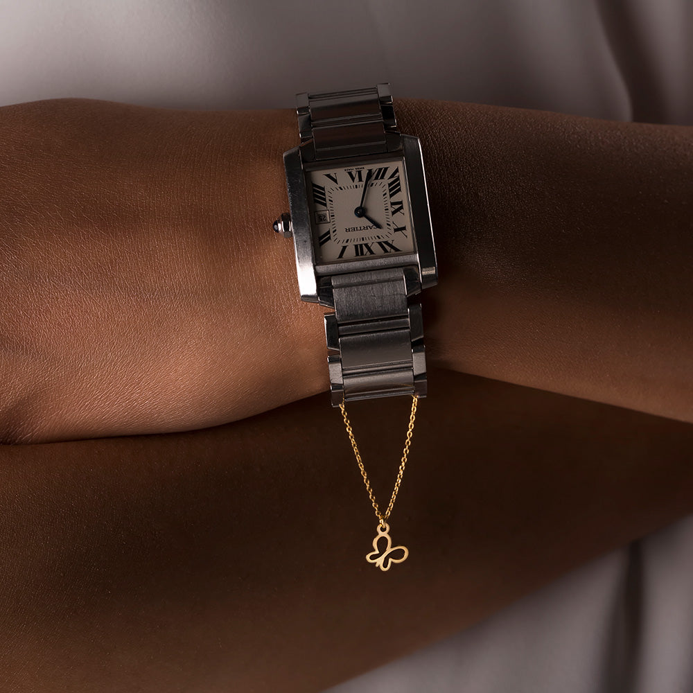 Butterfly Watch Charm
