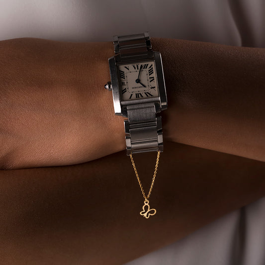 Butterfly Watch Charm
