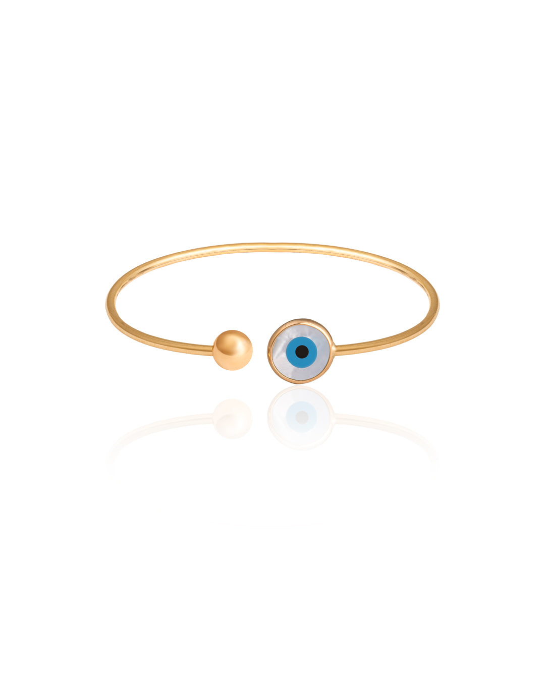 Evil Eye Open Bangle